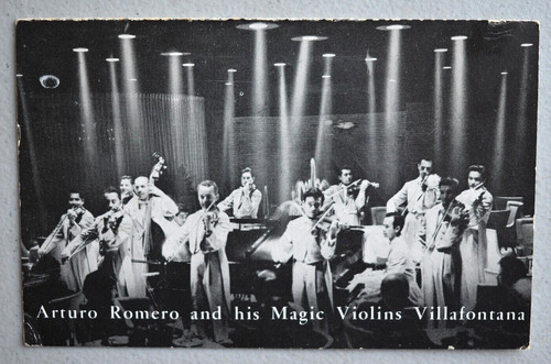 Cartolina arturo romero - cartolina,