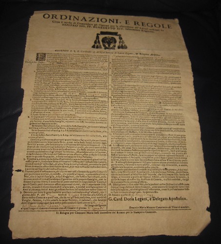 1749 regole circa - modo, di